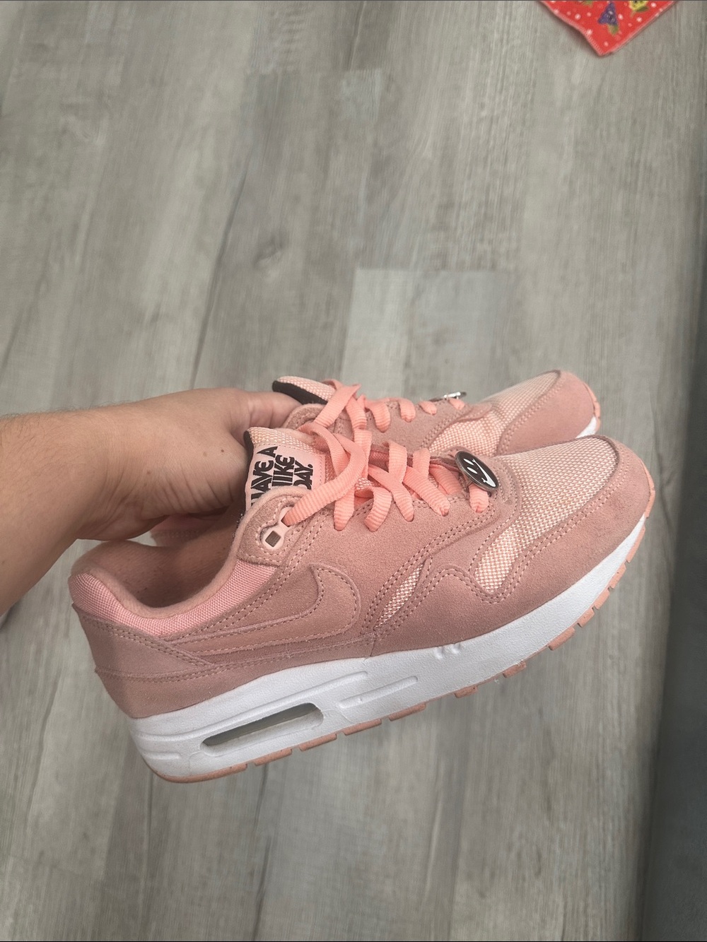 Nike Women’s Air Max Peach Pink Low-Top Sneakers